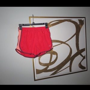 Peach red Nike short dri fit